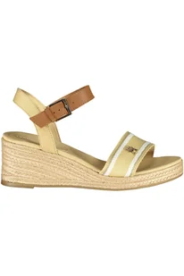 BEŻOWE BUTY DAMSKIE SANDAŁY TOMMY HILFIGER - Sandały damskie - miniaturka - grafika 1