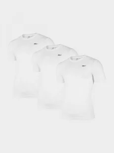 Męski T-shirt (3-pack) REEBOK U5 C8273 RBK 3PKA - biały - Koszulki sportowe męskie - miniaturka - grafika 1