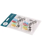 Wieszaki łazienkowe - Zawieszki do ręczników 12 szt mix kolorów - miniaturka - grafika 1