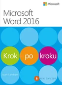Podstawy obsługi komputera - Microsoft Word 2016 Krok po kroku - Lambert Joan - miniaturka - grafika 1