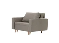 Sofy i kanapy - Fotel KEN z funkcją spania Sofa Beżowy - miniaturka - grafika 1