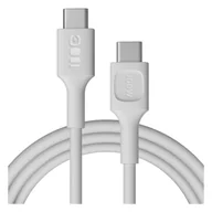 Kable USB - Kabel USB-C 2m 100W Greencell PowerFlex Szybkie Ładowanie PD Snow White - miniaturka - grafika 1