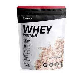 Odżywka białkowa Whey Protein truskawkowa 900 g - Odżywki białkowe - miniaturka - grafika 1