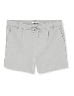 ONLY Damskie szorty Onlpoptrash Life Easy PNT Noos Short, jasnoszary melanżowy, 3XL - Spodenki damskie - miniaturka - grafika 1
