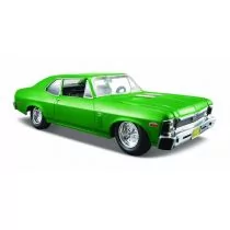 Maisto MI 31262-40 Chevrolet Nova SS 1970 zielony 1:24 p12 31262-40 - Samochody i pojazdy dla dzieci - miniaturka - grafika 1