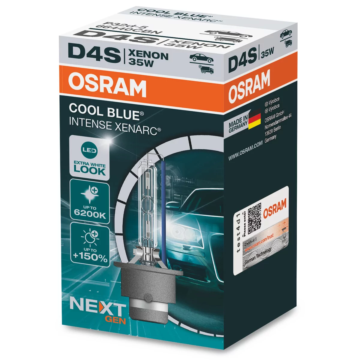 OSRAM D4S XENARC COOL BLUE INTENSE (NEXTGEN)