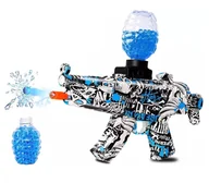 Zabawki militarne - Pistolet Karabin Elektryczny Mp5 Na Kulki Żelowe - miniaturka - grafika 1