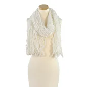 Apaszki i szaliki damskie - Marszczony szalik - miniaturka - grafika 1