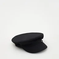 Czapki dla dzieci - Reserved - Kaszkiet z ozdobną klamrą - Czarny - miniaturka - grafika 1