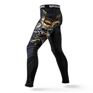 Kimona, stroje i obuwie - Legginsy do sportów walki męskie Ground Game Oni Samurai - miniaturka - grafika 1