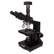 Mikroskopy i lupy - Levenhuk Mikroskop cyfrowy trójokularowy D870T 8M D870T - miniaturka - grafika 1