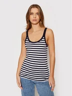 Koszulki i topy damskie - Benetton United Colors Of Top 3OA6E8397 Granatowy Regular Fit - miniaturka - grafika 1