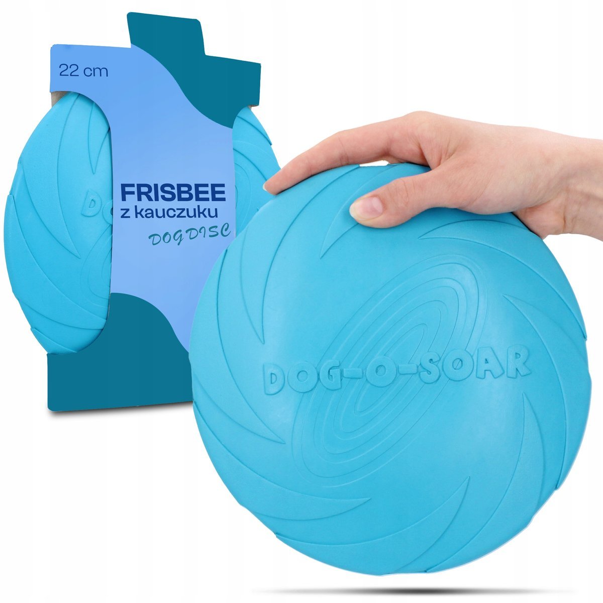 Latający DYSK DLA PSA Frisbee Zabawka Do Aportowania Talerz 22cm HIT OKAZJA