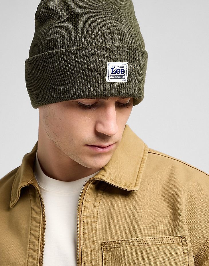 czapka lee 112372691 workwear oak moss