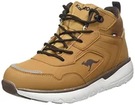 Buty dla dziewczynek - KangaROOS K-TS Kimo RTX, buty dziecięce, Tan Dk Brown, 34 EU - miniaturka - grafika 1