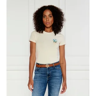 GUESS T-shirt | Regular Fit - Koszulki i topy damskie - miniaturka - grafika 1