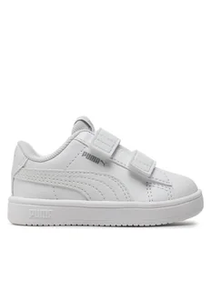 Puma Sneakersy Rickie Classic V Inf 394254-08 Biały - Buty dla dziewczynek - miniaturka - grafika 1