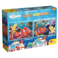 Puzzle - Lisciani Giochi Lisciani Giochi - Disney Puzzle Supermaxi 2 x 12 Nemo Puzzle dla dzieci, 86580 86573 - miniaturka - grafika 1