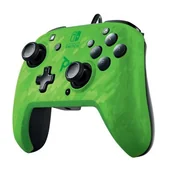 Kontrolery do Nintendo - PDP Delux+ Audio camo zielony (500-134-EU-CM03) - miniaturka - grafika 1