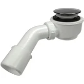 Syfony - New Trendy syfon do brodzika 50 mm chrom/czarny S-0040 - miniaturka - grafika 1