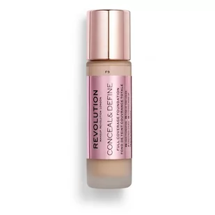 Revolution Make Up Makeup Conceal & Define Foundation Podkład kryjący F9 23ml 1 szt - Podkłady do twarzy - miniaturka - grafika 1