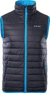 Kamizelki męskie - Hi-Tec Kamizelka męska Solner Black / Diva Blue r. L - miniaturka - grafika 1