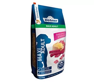 Dehner Premium Hundetrockenfutter Maxi Adult, Ente Und Lamm Mit Kartoffel, 12.5 Kg - Suplementy i witaminy dla psów - miniaturka - grafika 1