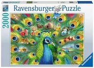 Puzzle - Ravensburger Puzzle 2000 Pawia Kraina - - miniaturka - grafika 1