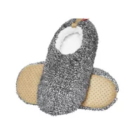 Kapcie męskie - Kapcie męskie super miękkie SOXO jasno szare - 45–46 - miniaturka - grafika 1