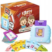 Gry planszowe - Czytnik Kart Do Nauki słówek POLSKI ANGIELSKI 1020+ SŁÓW TRZY TRYBY JĘZYKÓW - miniaturka - grafika 1