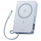 Powerbanki - Powerbank UGREEN MagFlow PB773 10000mAh 25W Qi2 Szary - miniaturka - grafika 1