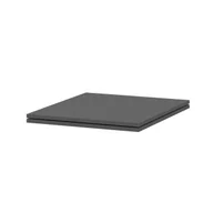 Meble modułowe i akcesoria - Zestaw półek do szafek stojących 60 cm szary 2 szt. Delinia iD - miniaturka - grafika 1