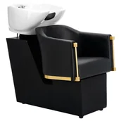 Myjki fryzjerskie - Myjnia myjka fryzjerska barberska do salonu fryzjerskiego barberskiego Lincoln ruchoma misa armatura bateria słuchawka - miniaturka - grafika 1