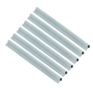 Akcesoria do ogrodzeń - Klipsy do taśmy ogrodzeniowej jasnoszare 1 x 17 cm, 6 szt. - miniaturka - grafika 1