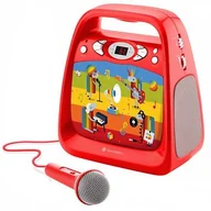 Radioodtwarzacze - GOGEN DECKOKARAOKER Czerwony - miniaturka - grafika 1