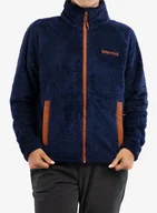 Kurtki męskie - Polar damski Marmot Homestead Fleece Jacket - arctic navy - miniaturka - grafika 1