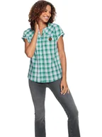 Bluzki damskie - WITT WEIDEN Bluzka w kolorze turkusowo-białym - miniaturka - grafika 1