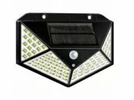 Oświetlenie warsztatowe - Lampa solarna z czujnikiem ruchu 100Led - miniaturka - grafika 1