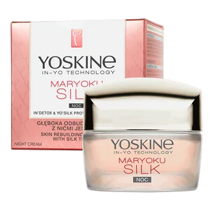 Yoskine Maryoku Silk krem do twarzy na noc - Kremy do twarzy - miniaturka - grafika 1