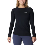 Koszulki i topy damskie - Columbia Midweight Stretch Long Sleeve Top 1639021011, Kobieta, Longsleeve kompresyjny, Czarny - miniaturka - grafika 1