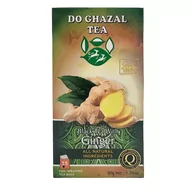 Herbata - Herbata owocowa ekspresowa imbir Do Ghazal 25 torebek - miniaturka - grafika 1