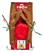 Dodatki do strojów karnawałowych - GoDan Dekoracja na samochód "Renifer - rogi+nos", NW-DSRN - miniaturka - grafika 1