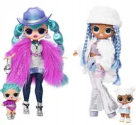 Lalki dla dziewczynek - 426158-INT L.o.l. Surprise Omg Winter Disco 2 pack- Cosmic Nova & Snowl - miniaturka - grafika 1