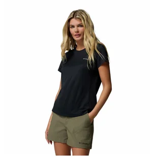 Koszulka damska Columbia Zero Rules™ Light Short sleeve Crew Rozmiar: S / Kolor: czarny - Koszulki sportowe damskie - miniaturka - grafika 1