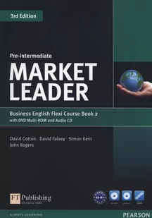 Market Leader Pre-Intermediate Flexi Course Book 2+CD +DVD - David Cotton, David Falvey, Simon Kent, John Rogers - Książki do nauki języka angielskiego - miniaturka - grafika 2