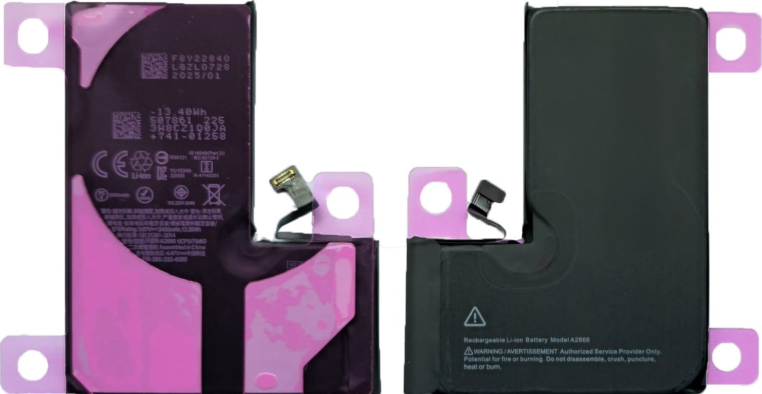Bateria A2866 iPhone 14 Pro 3450mAh WIĘKSZA PRZYPISYWANA BEZ KOMUNIKATU