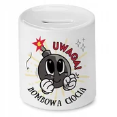 Skarbonki - Skarbonka 330 ml Dla Celiny Córki Dziecka Prezent z Nadrukiem ze Zdjęciem + Opakowanie na prezent (wzór 04) - miniaturka - grafika 1