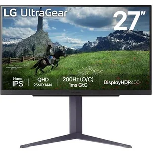 LG UltraGear 27GS85Q-B 27"  - Monitory - miniaturka - grafika 1