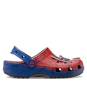 Buty dla chłopców - Klapki Crocs SpiderWebClClgK 211409 Czerwony - miniaturka - grafika 1