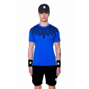 Koszulka tenisowa męska z krótkim rękawem Hydrogen - Tenis ziemny - miniaturka - grafika 1